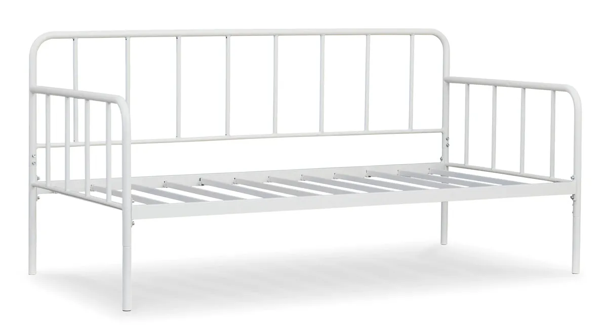 Trentlore Twin Metal Day Bed with Platform